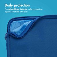 imoshion Laptop sleeve with storage pocket 13 inch - Cobalt Blue