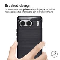 imoshion Brushed Backcover OnePlus Nord 4 - Zwart