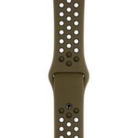 Apple Nike Sport Band Apple Watch Series 1-10 / SE / Ultra (2) - 42/44/45/46/49 mm - Olive Flak/Black