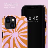 Selencia Vivid Backcover Apple iPhone 13 - Modern Bloom Pink