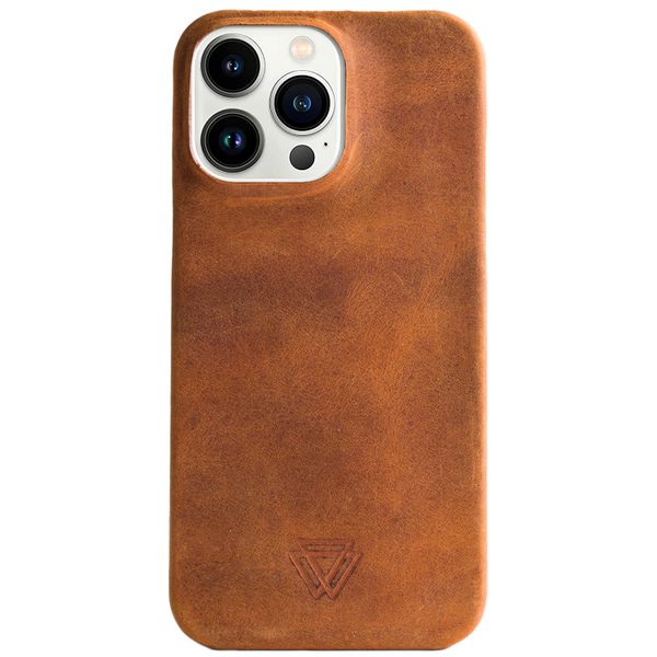 Wachikopa Full Wrap Backcover iPhone 13 Pro - Camel