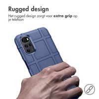 imoshion Rugged Shield Backcover Motorola Moto G22 / E32 / E32s - Donkerblauw