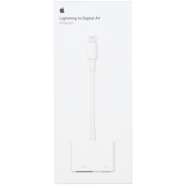 Apple Lightning - HDMI Digital AV Adapter - White