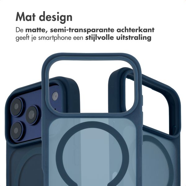 imoshion Color Guard Backcover met MagSafe Apple iPhone 18 Pro Max / 17 Pro Max - Donkerblauw