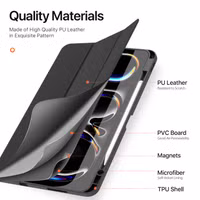 Dux Ducis Domo Bookcase Apple iPad Pro 13 (2024) M4 - Zwart