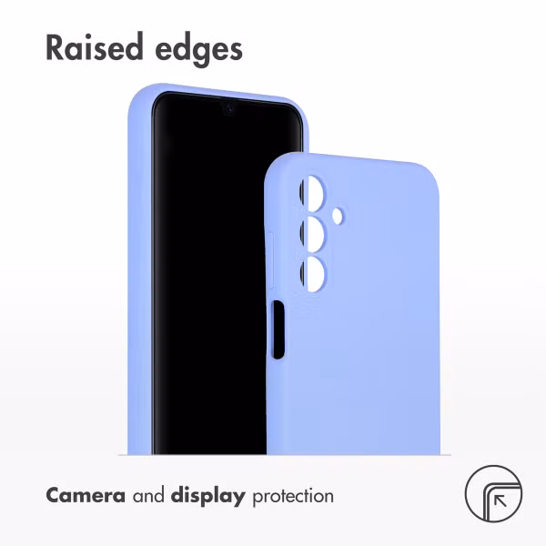 Accezz Liquid Silicone Backcover Samsung Galaxy A15 (5G/4G) - Paars