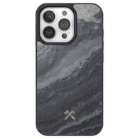 Woodcessories Bumper Case MagSafe Apple iPhone 15 Pro Max - Camo Gray Black