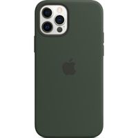 Apple Silicone Backcover MagSafe Apple iPhone 12 (Pro) - Cypress Green