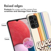 imoshion Design hoesje Samsung Galaxy A13 (4G) - Rainbow Queer vibes