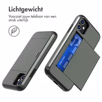 imoshion Backcover met pasjeshouder Apple iPhone 11 - Donkergroen