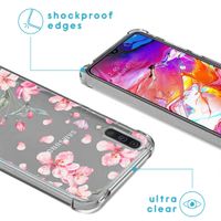imoshion Design hoesje met koord Samsung Galaxy A70 - Blossom Watercolor