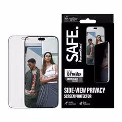 SAFE by PanzerGlass Privacy Screenprotector Ultra Wide Fit met applicator Apple iPhone 18 Pro Max