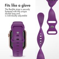 imoshion Silicone⁺ Strap Apple Watch | 38/40/41/42 mm - Size S/M - Purple