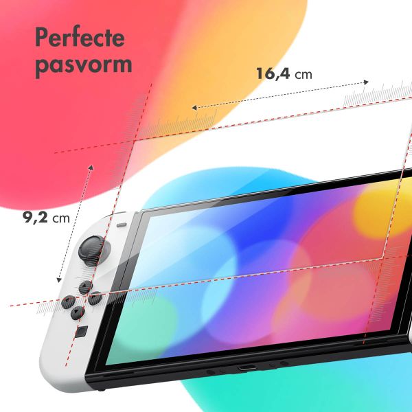 imoshion Gehard glas screenprotector Nintendo Switch OLED