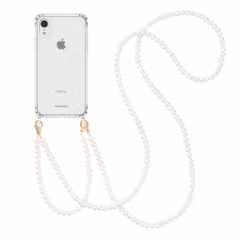 imoshion Backcover met Telefoonkoorden iPhone Xr - Parels