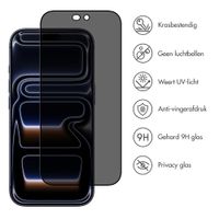 Accezz Gehard Glas Privacy Screenprotector Apple iPhone 18 Pro