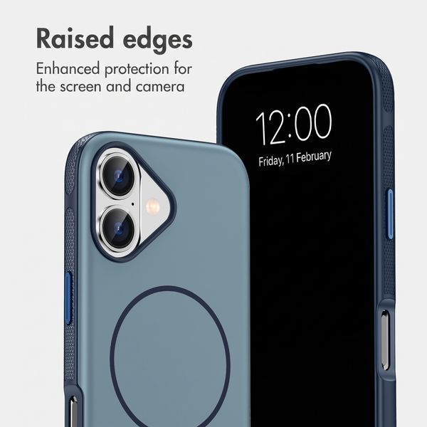 imoshion Colour Back Cover with Thin MagSafe Ring Apple iPhone 17 - Dark Blue