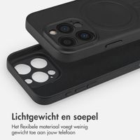 imoshion Color Backcover met MagSafe iPhone 15 Pro - Zwart