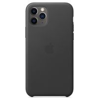 Apple Leather Backcover Apple iPhone 11 Pro - Black