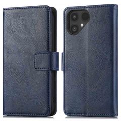 imoshion Luxe Bookcase Fairphone 6 - Donkerblauw