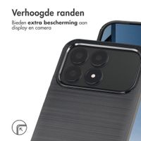 imoshion Brushed Backcover Xiaomi Poco F8 Pro - Zwart