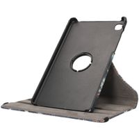 imoshion 360° Draaibare Design Bookcase Galaxy Tab A7 Lite - Black Marble