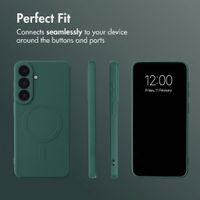 imoshion Colour Back Cover with MagSafe Samsung Galaxy S26 FE - Dark Green