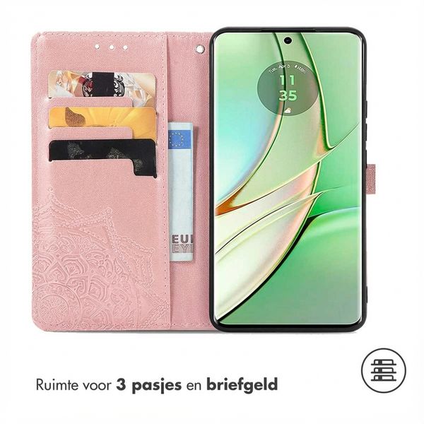 imoshion Mandala Bookcase Motorola Edge 40 - Rosé Goud