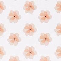 imoshion Design hoesje iPhone 14 - Floral Peach