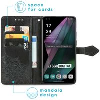 imoshion Mandala Bookcase OnePlus 10 Pro - Zwart