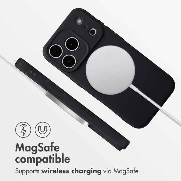 imoshion Colour Back Cover with MagSafe Apple iPhone 17 Pro - Black