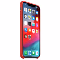 Apple Silicone Backcover Apple iPhone Xs Max - Red