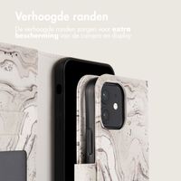 imoshion Design Bookcase iPhone 12 (Pro) - Sandy Marble