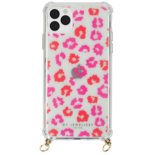 My Jewellery Design Softcase Koordhoesje iPhone 11 Pro Max - Leopard