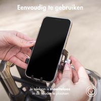 imoshion Telefoonhouder fiets - Verstelbaar - Universeel - Aluminium - Zwart