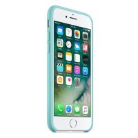 Apple Silicone Backcover Apple iPhone SE (2022 / 2020) / 8 / 7 - Sea Blue