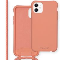 imoshion Color Backcover met afneembaar koord Apple iPhone 11 - Peach