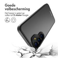 Accezz Rugged Frosted Backcover Samsung Galaxy A55 - Zwart