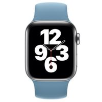 Apple Solobandje Apple Watch Series 1-9 / SE - 38/40/41 mm / Series 10 - 42 mm - Maat 7 - Northern Blue