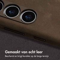 Accezz Vintage Leather Magsafe Backcover Samsung Galaxy S24 / S25 - Rustic Brown