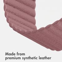 imoshion Magnetic Faux Leather Band Apple Watch | 38/40/41/42 mm - Rose