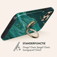 Burga Ringholder Gold - Telefoonring - Emerald Pool