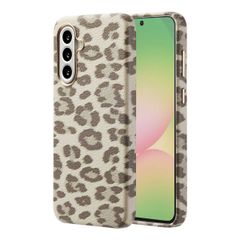 Selencia Sabi Backcover Panterprint met MagSafe Samsung Galaxy A56 - Soft Ivory