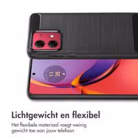 imoshion Brushed Backcover Motorola Moto G84 - Zwart
