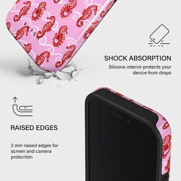 Burga Tough Back Cover with MagSafe Apple iPhone 17 - Coral Reef
