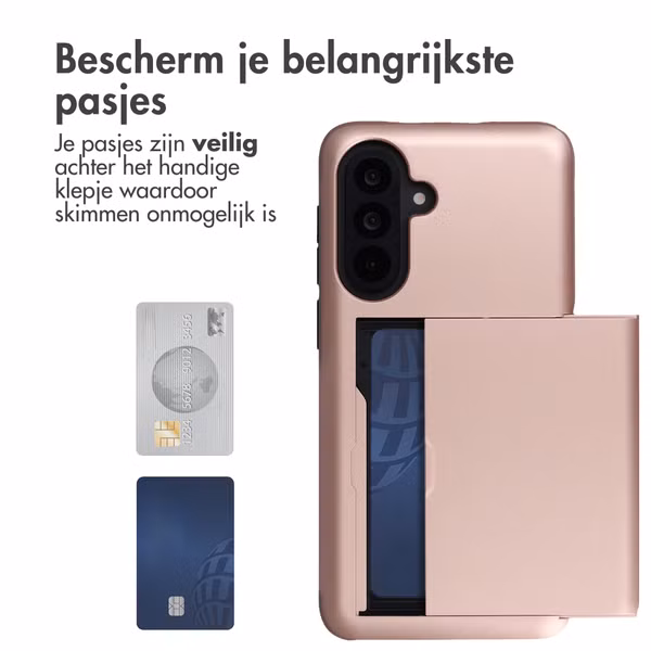 imoshion Backcover met pasjeshouder Samsung Galaxy A37 (5G) - Rose Gold