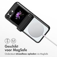 imoshion Rugged Clear Backcover met MagSafe Samsung Galaxy Z Flip 6 - Zwart