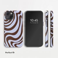 Selencia Vivid Back Cover Apple iPhone 13 - Dream Swirl Chocolate