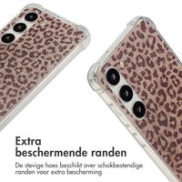 imoshion Design hoesje met koord Samsung Galaxy S23 - Leopard Mood
