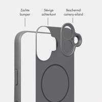 Accezz Grip Backcover met MagSafe Apple iPhone 17 - Grijs
